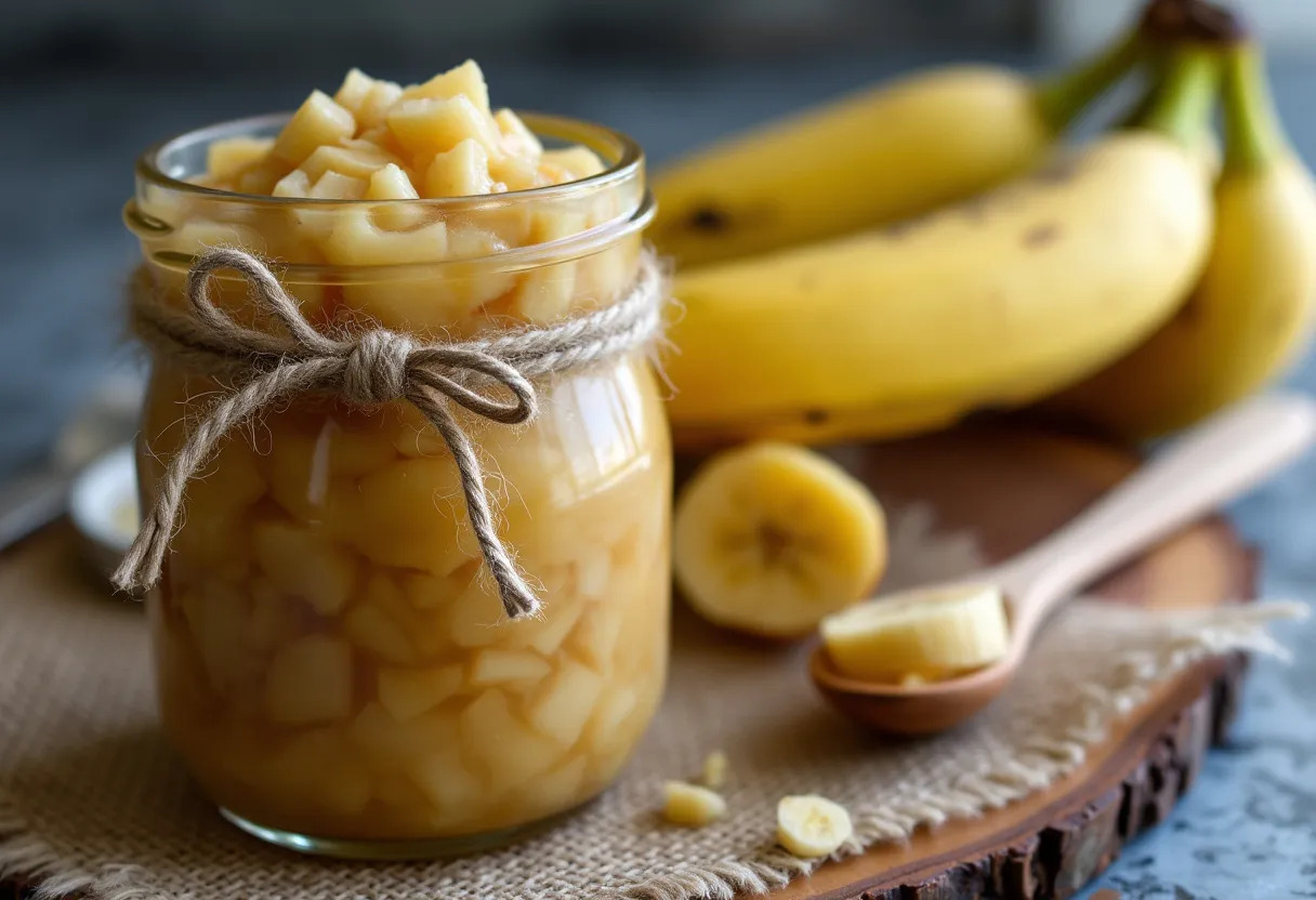 bananes compote