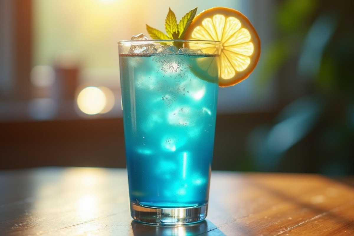 cocktail bleu